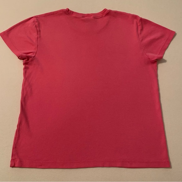 GAP bright pink logo tee, short sleeve t-shirt L - Picture 8 of 9